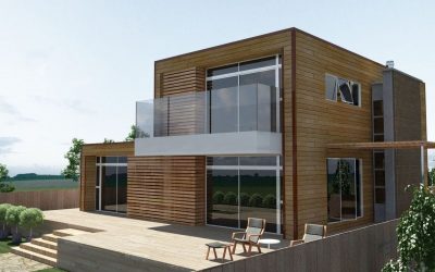 Rumah Kayu Minimalis dengan Desain Populer 2020
